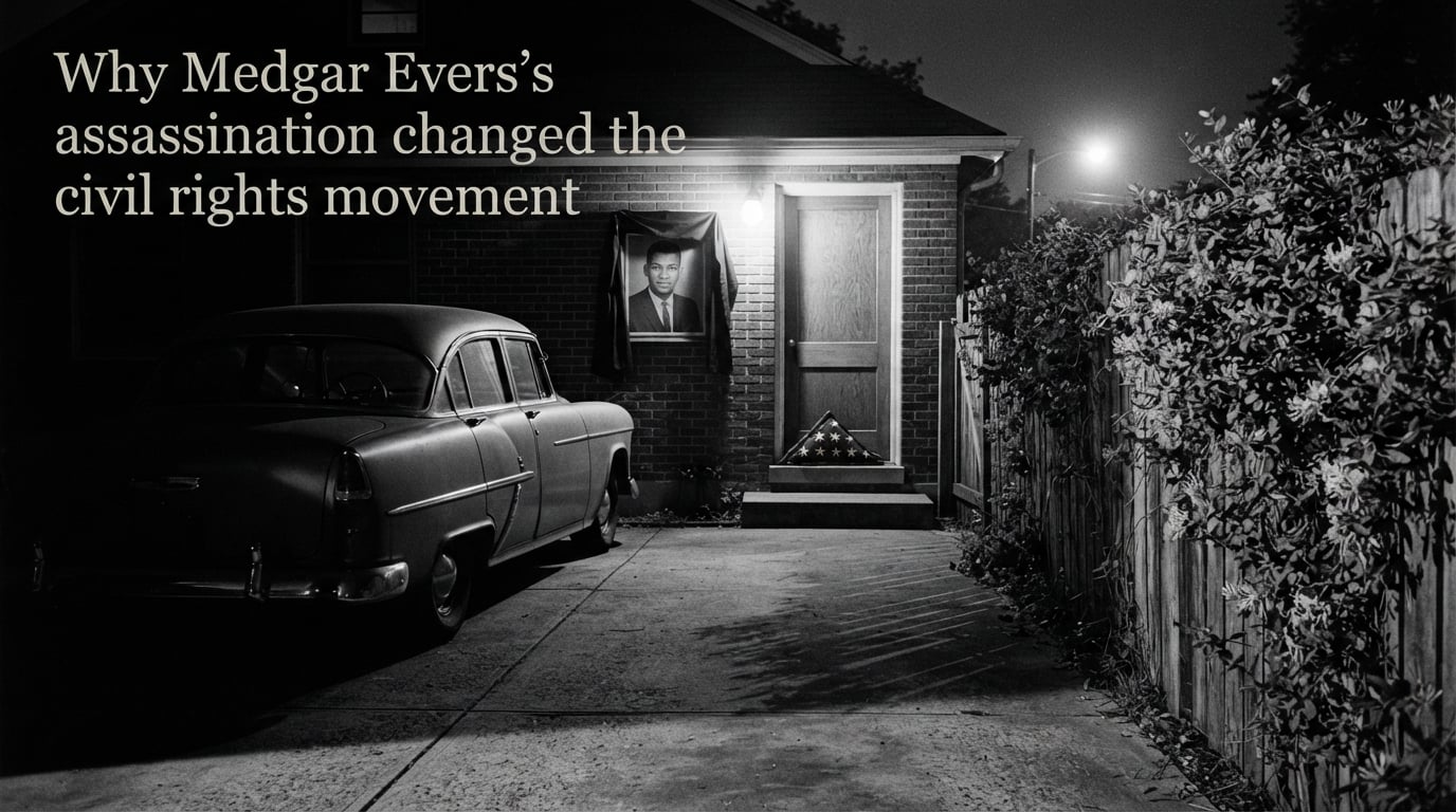 Why Medgar Evers's assassination changed the civil rights movement