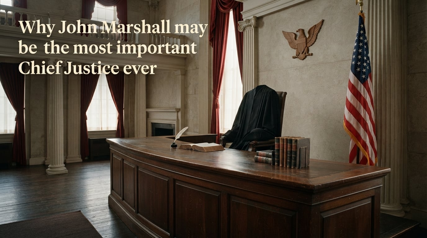 Why John Marshall may be the most important Chief Justice ever