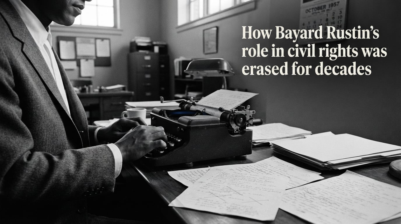 How Bayard Rustin's role in civil rights was erased for decades