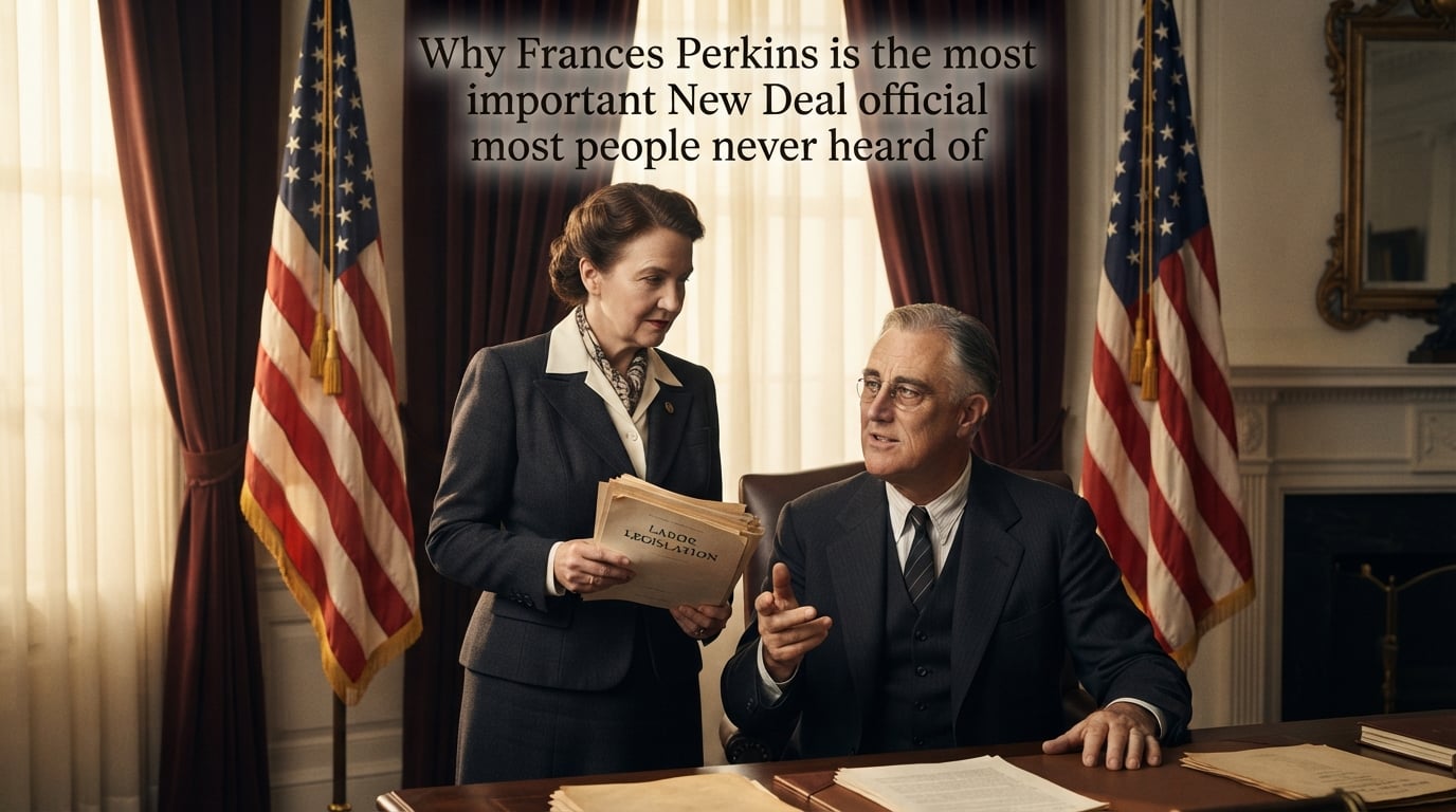 Why Frances Perkins is the most important New Deal official most people never heard of