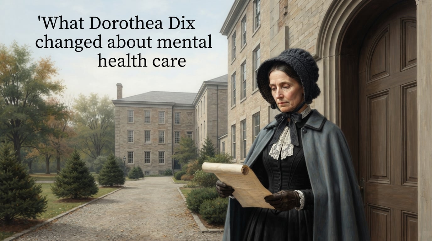 What Dorothea Dix changed about mental health care