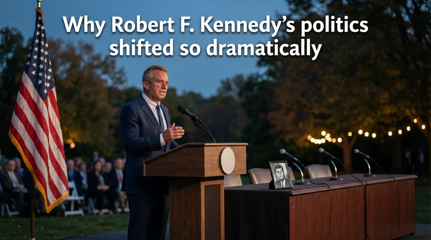 Why Robert F. Kennedy's politics shifted so dramatically