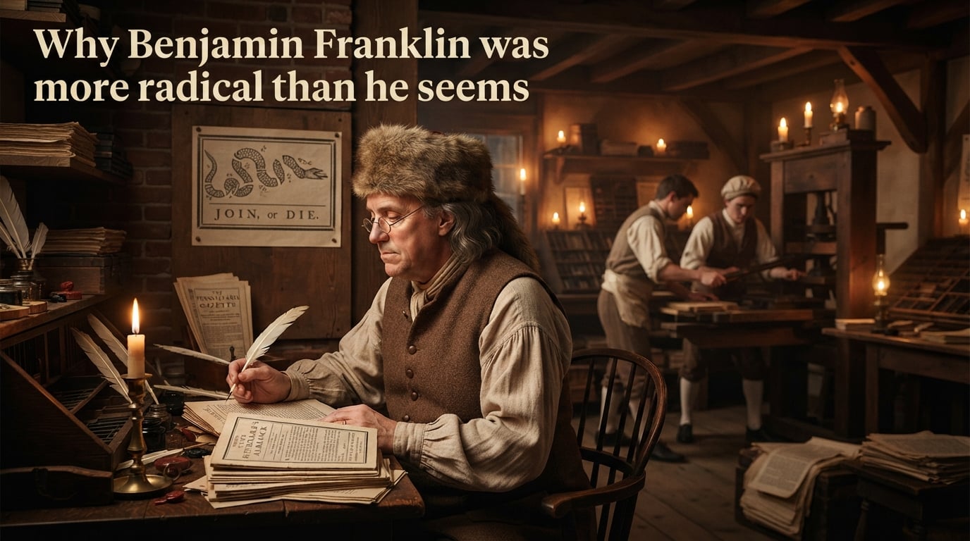 Why Benjamin Franklin was more radical than he seems