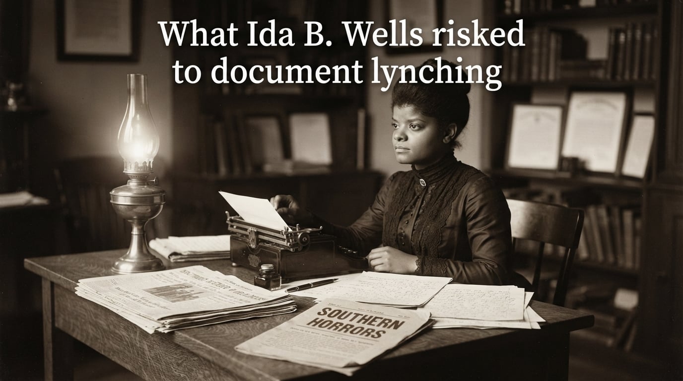 What Ida B. Wells risked to document lynching