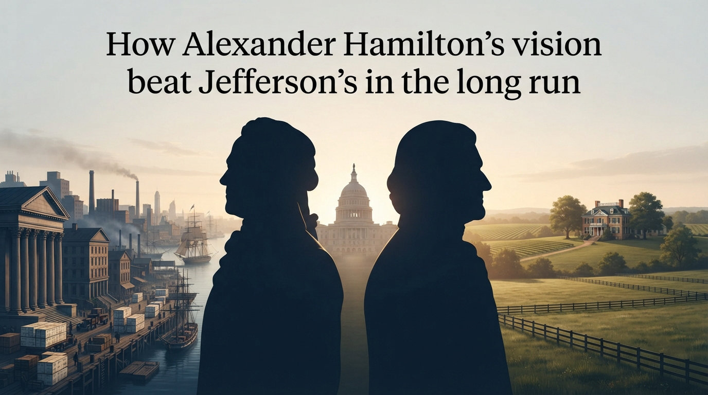 How Alexander Hamilton's vision beat Jefferson's in the long run