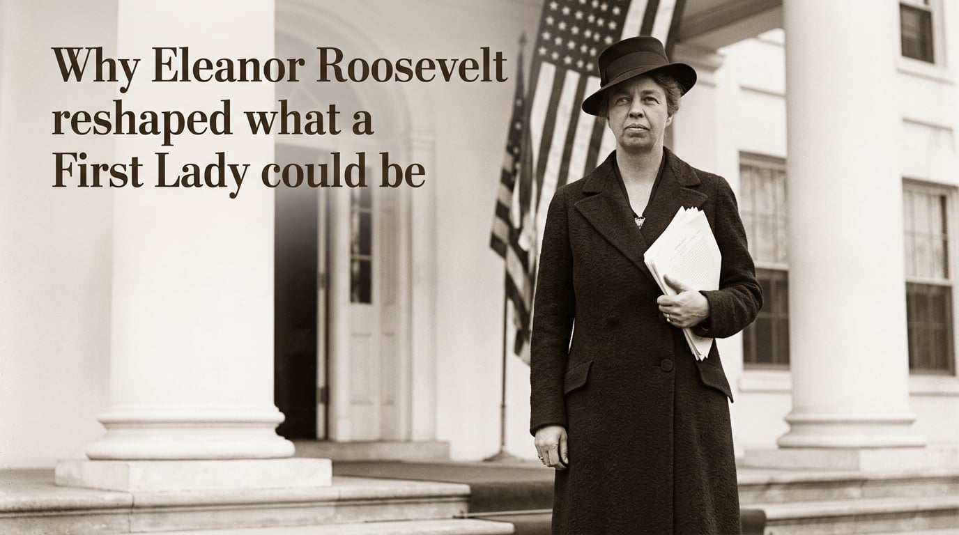 Why Eleanor Roosevelt reshaped what a First Lady could be