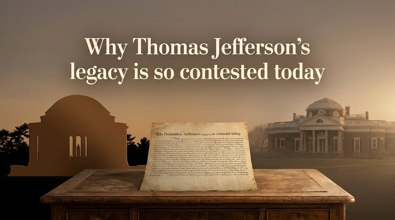 Why Thomas Jefferson's legacy is so contested today