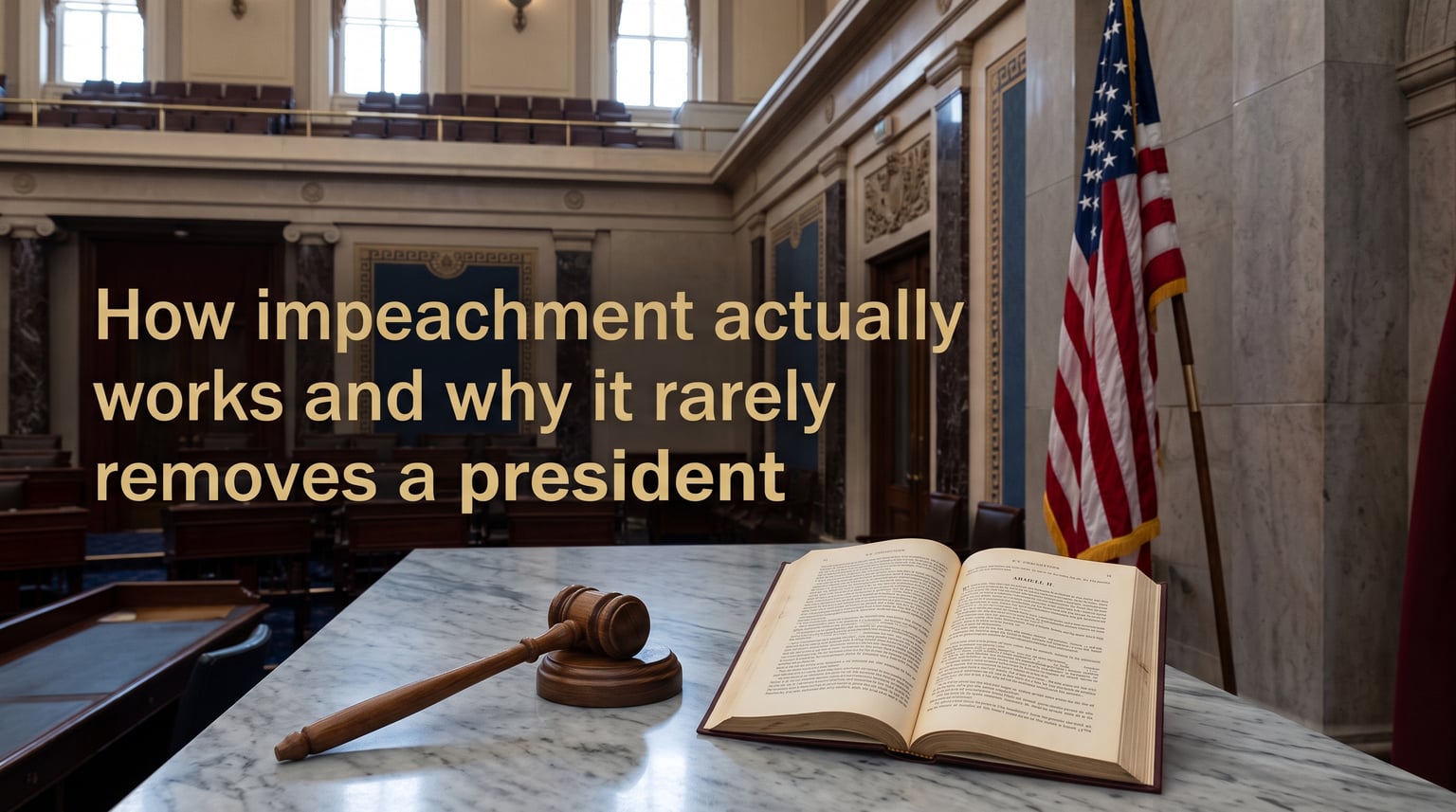 How impeachment actually works and why it rarely removes a president