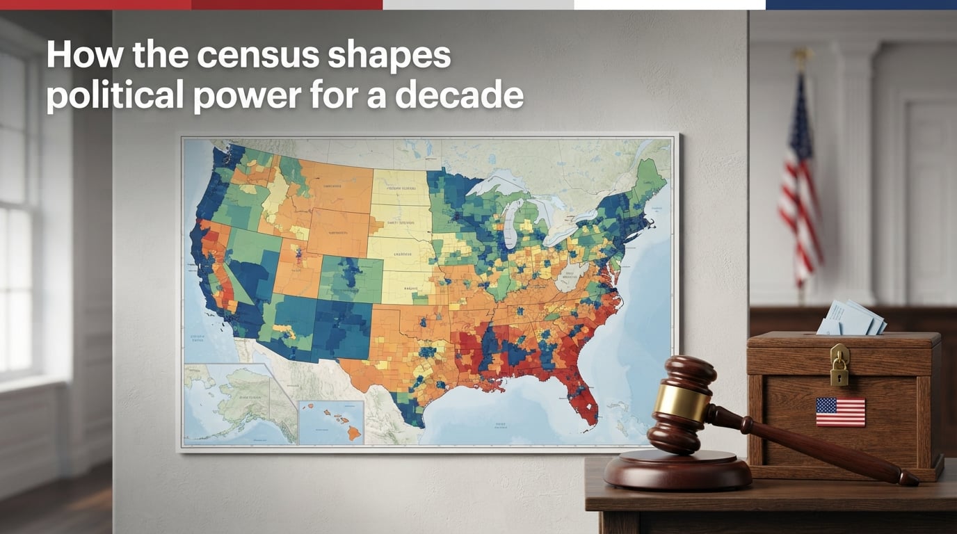 How the census shapes political power for a decade