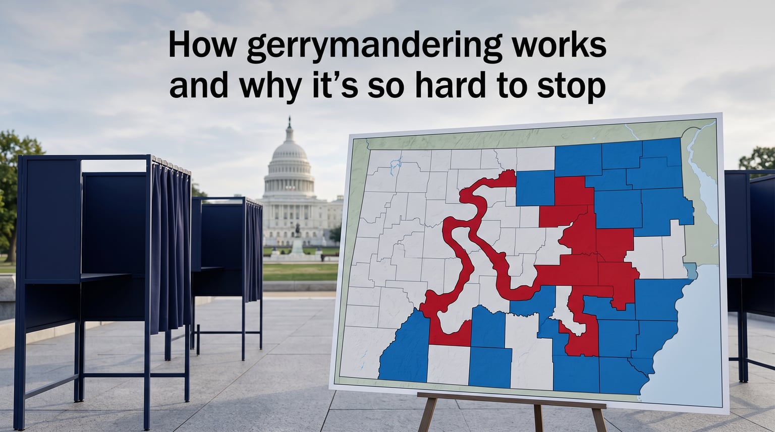How gerrymandering works and why it's so hard to stop