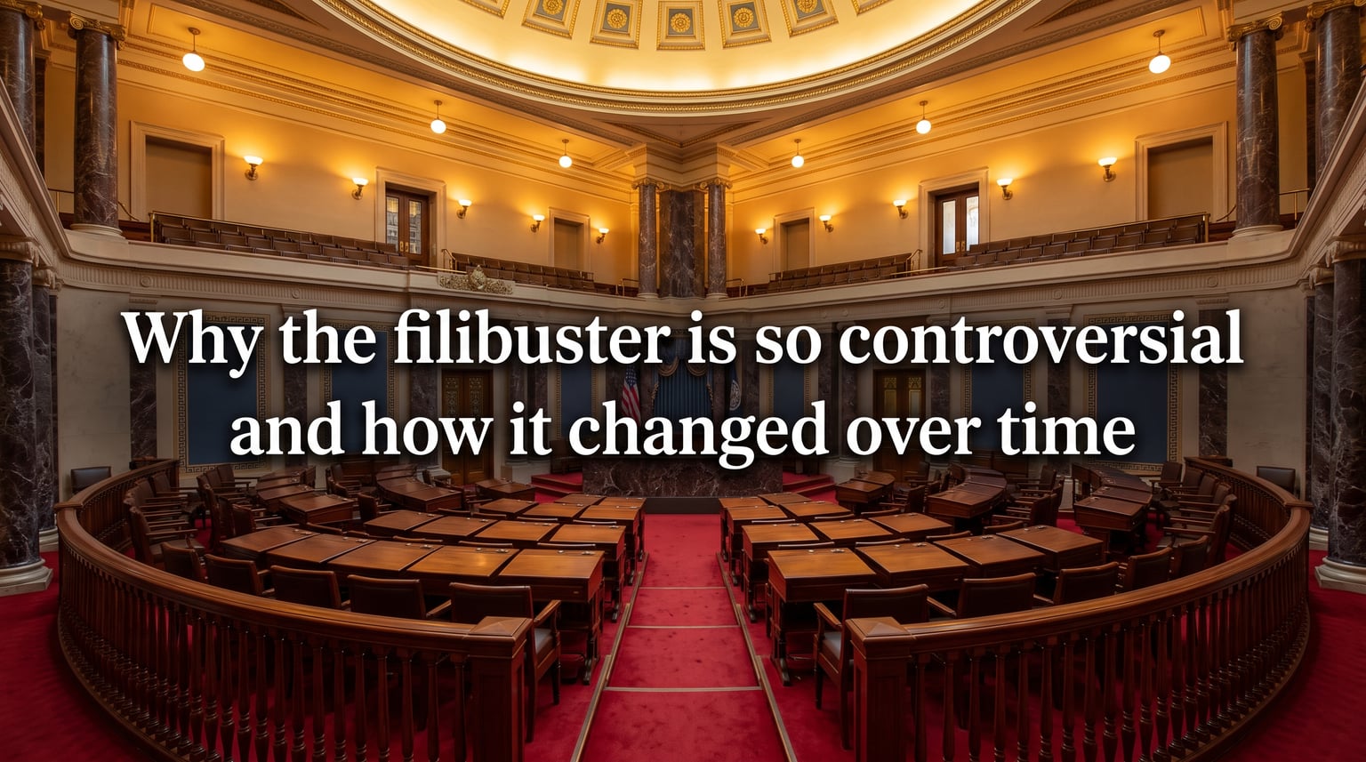 Why the filibuster is so controversial and how it changed over time
