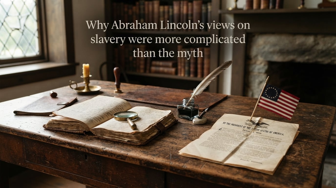 Why Abraham Lincoln's views on slavery were more complicated than the myth