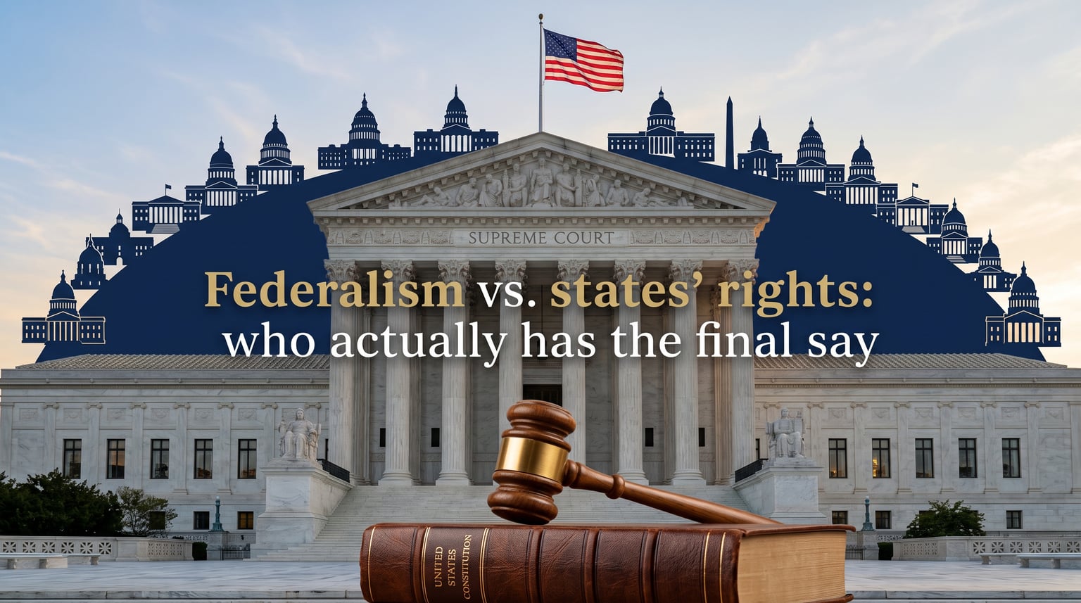 Federalism vs. states' rights: who actually has the final say
