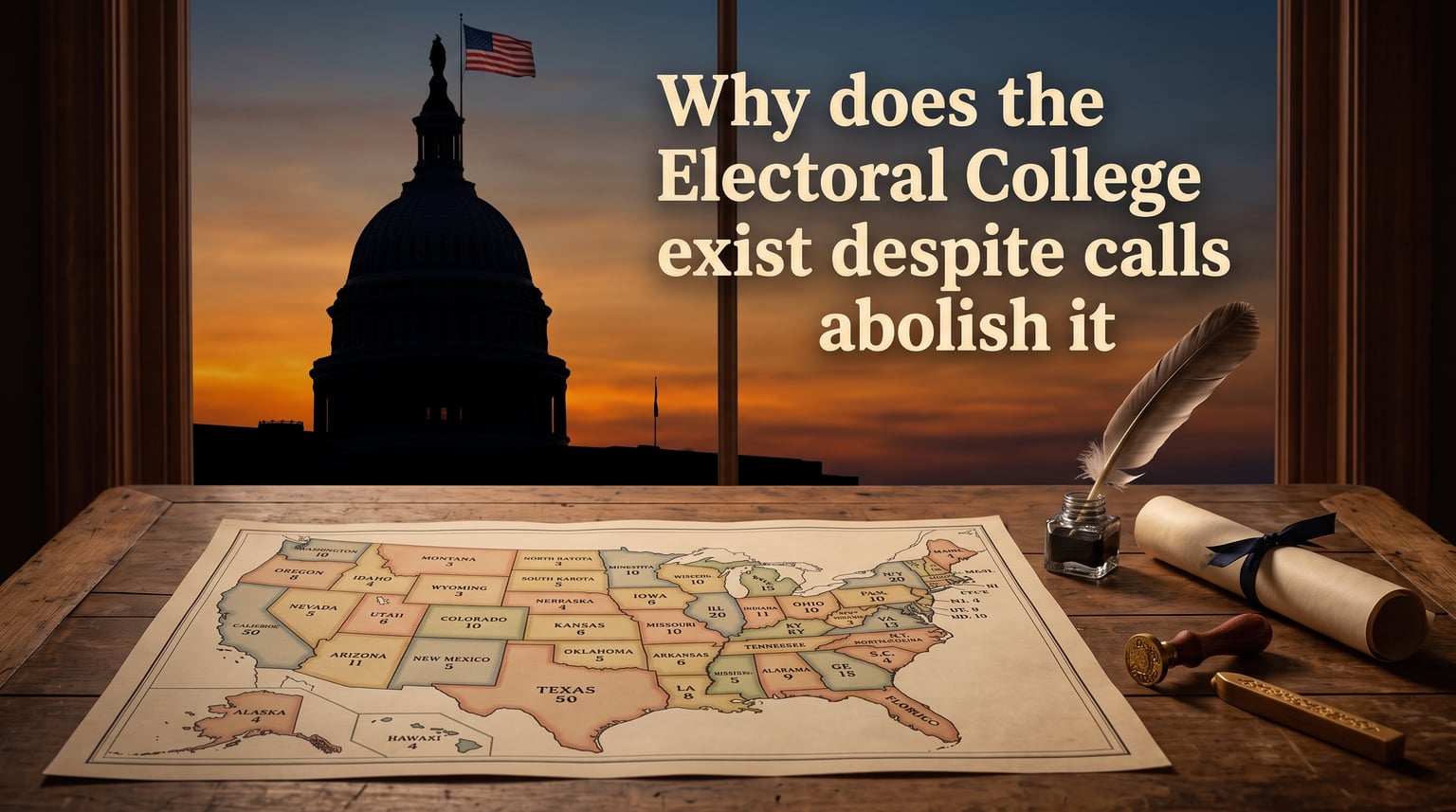 Why does the Electoral College still exist despite calls to abolish it