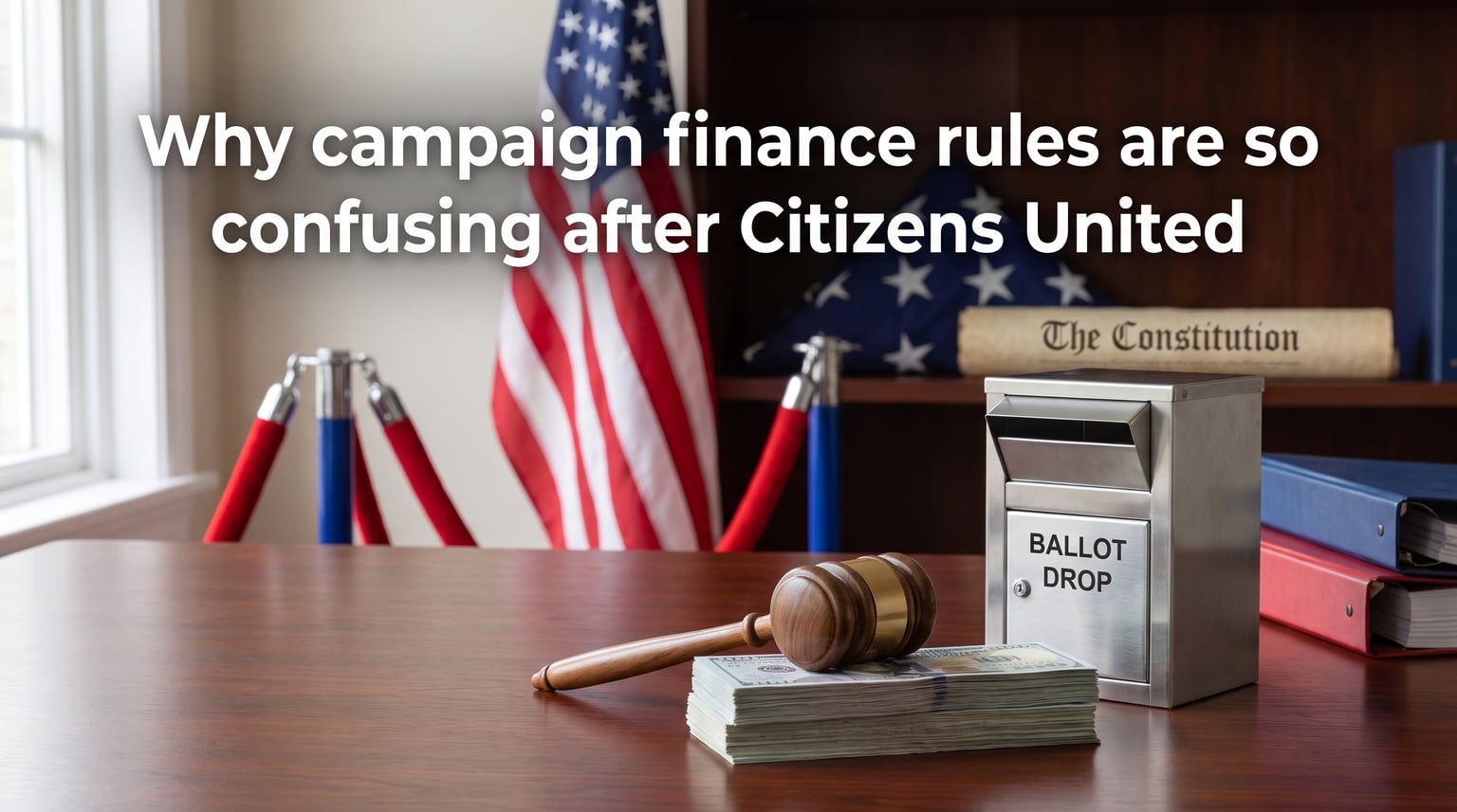 Why campaign finance rules are so confusing after Citizens United