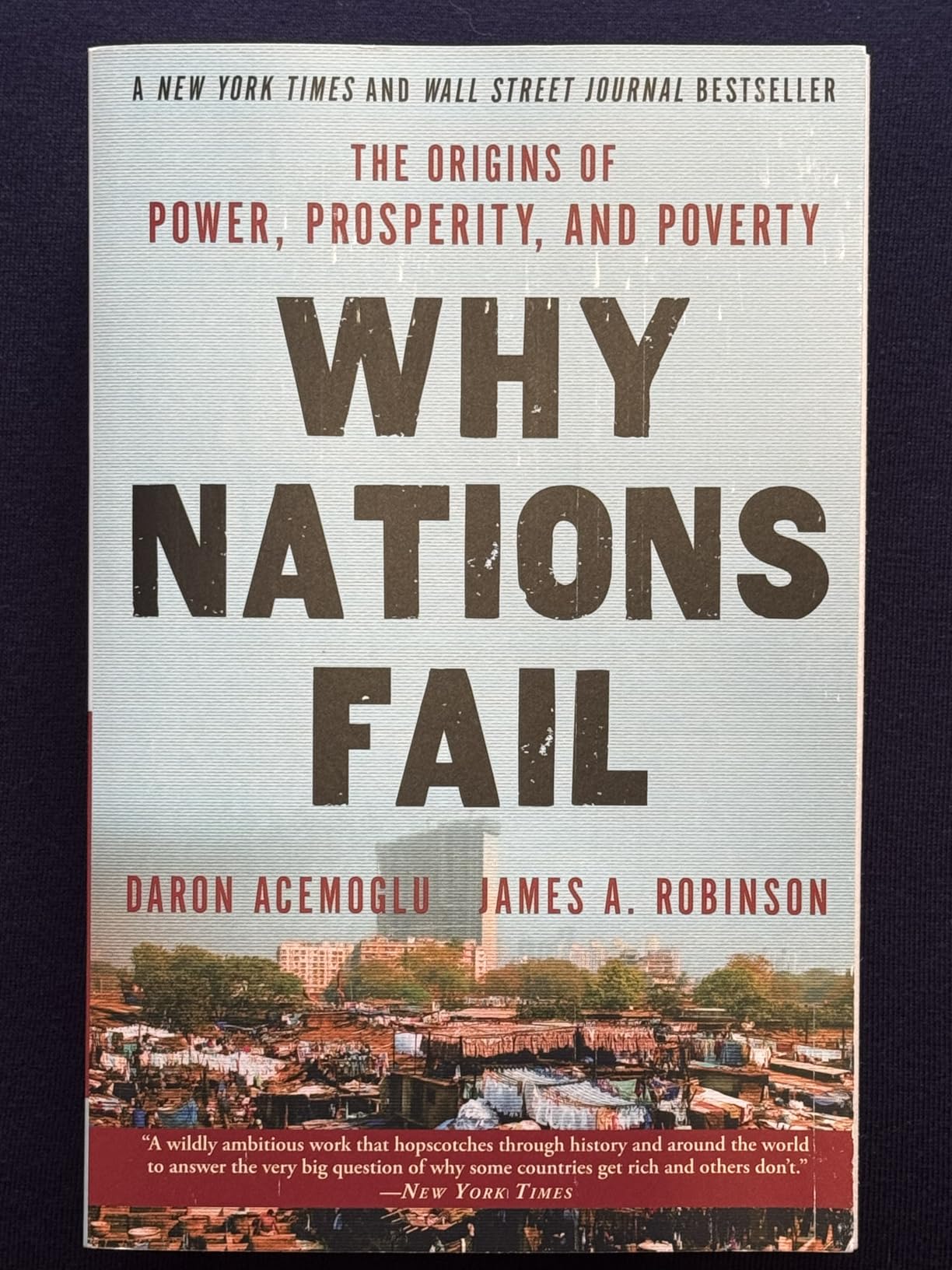 Why Nations Fail: The Origins of Power, Prosperity, and Poverty customer photo 1