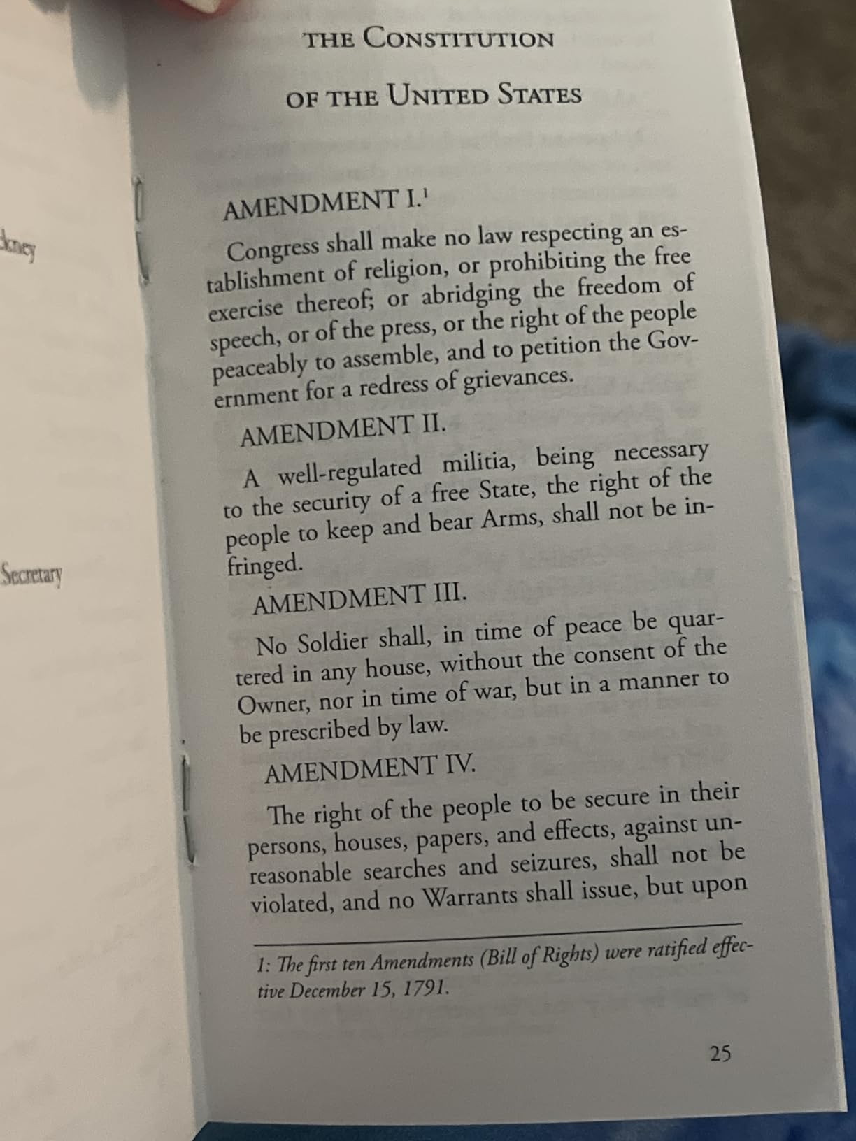 The Constitution of the United States and The Declaration of Independence customer photo 1