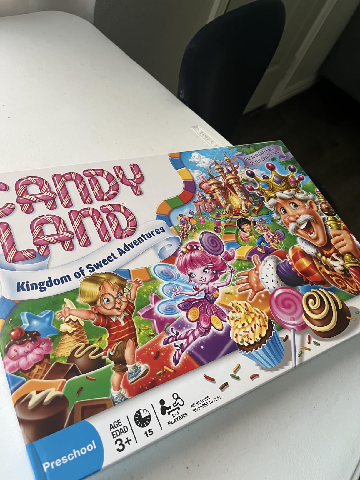Hasbro Gaming Candy Land Kingdom of Sweet Adventures Board Game for Kids, Gifts for Boys and Girls, Ages 3 & Up customer photo 2