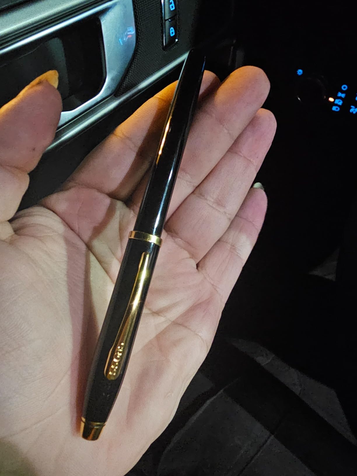 Cross Century II Classic Black & Gold Rollerball Pen - Professional Pen for Everyday Use - Smooth Writing - Comfortable Grip - Black Ink - Durable Construction - Includes Gift Box customer photo 1