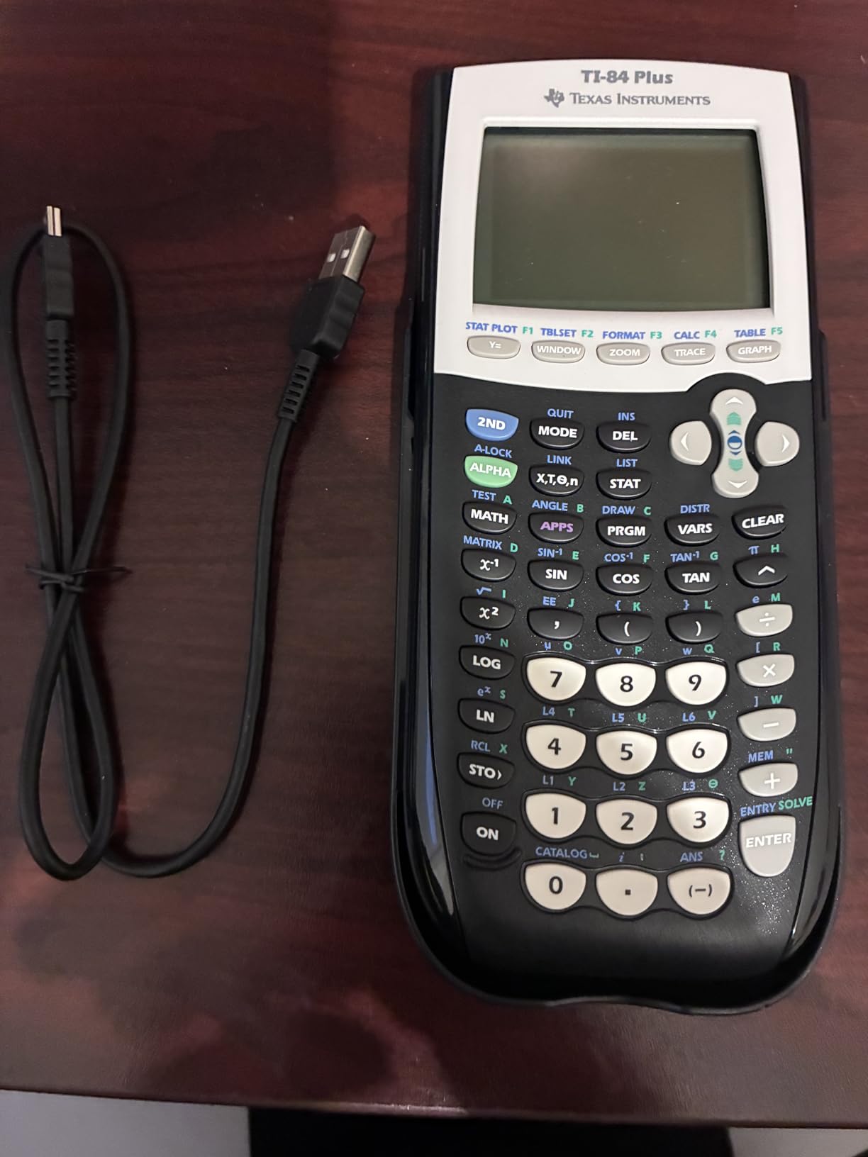 Texas Instruments TI-84 Plus Graphics Calculator, Black customer photo 1