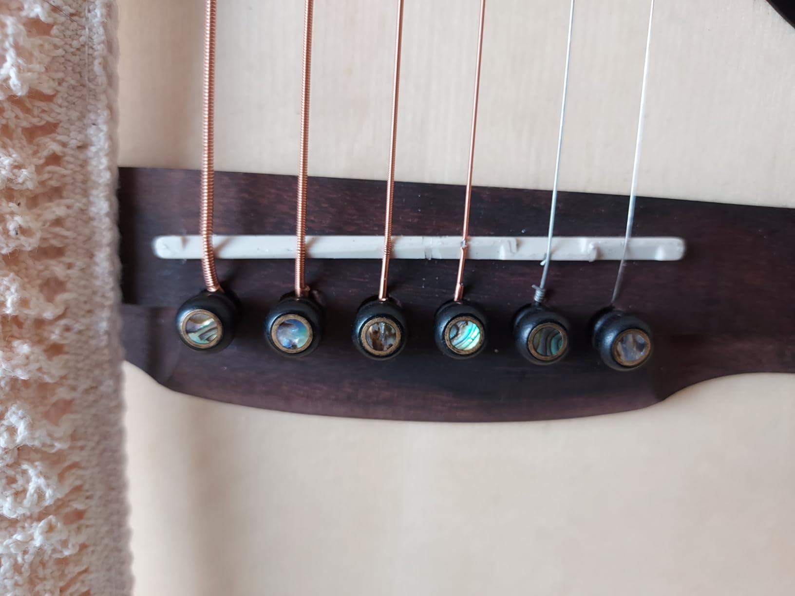 Jasmine S35 Dreadnought Acoustic Guitar Strings 6, Rosewood Fingerboard, Advanced X Bracing - Full-Size Guitar for Beginners & Others - Natural Finish, Right customer photo 2