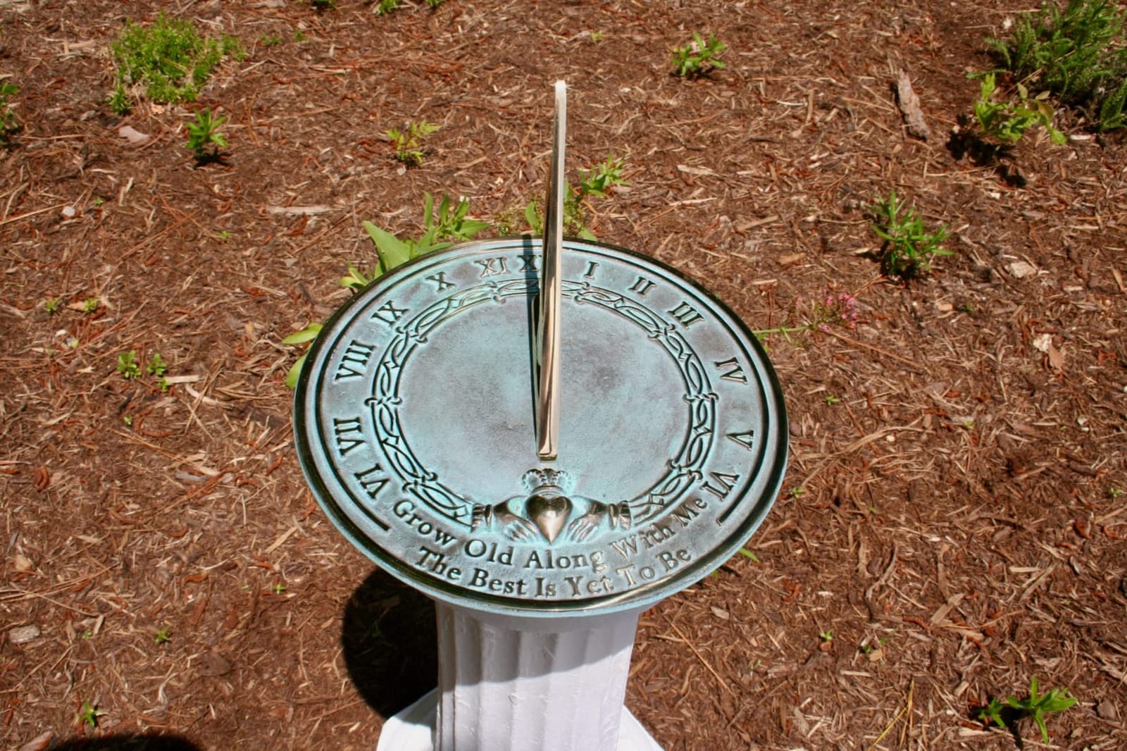 Rome RM2308 Brass Sundial 