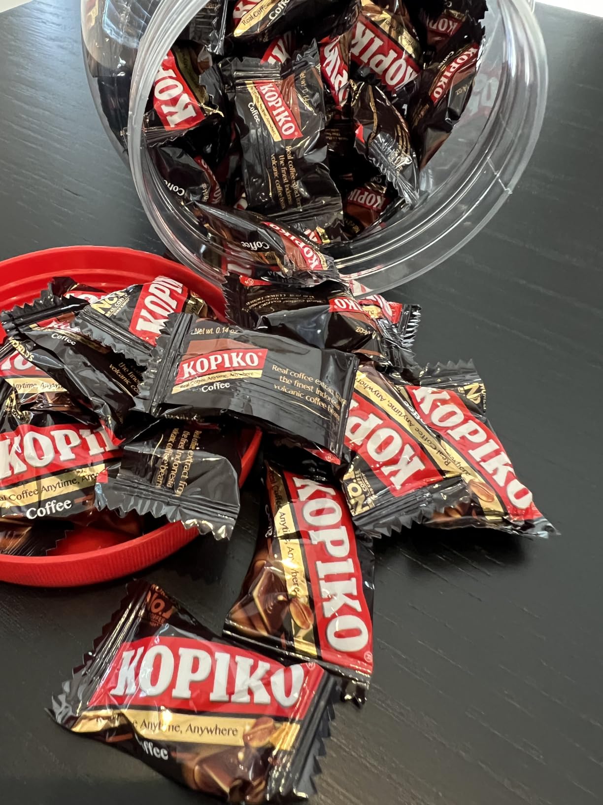 Kopiko Coffee Candy - Bold-Tasty Hard Candy from Indonesia with Real Coffee Extract - A Satisfying Boost for On-the-Go Energy (28.2oz Jar) customer photo 1