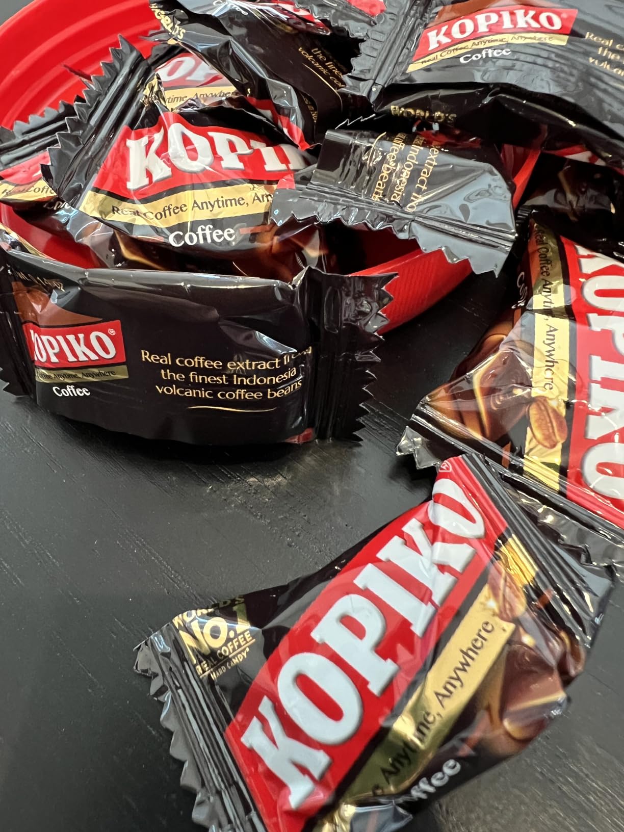 Kopiko Coffee Candy - Bold-Tasty Hard Candy from Indonesia with Real Coffee Extract - A Satisfying Boost for On-the-Go Energy (28.2oz Jar) customer photo 2