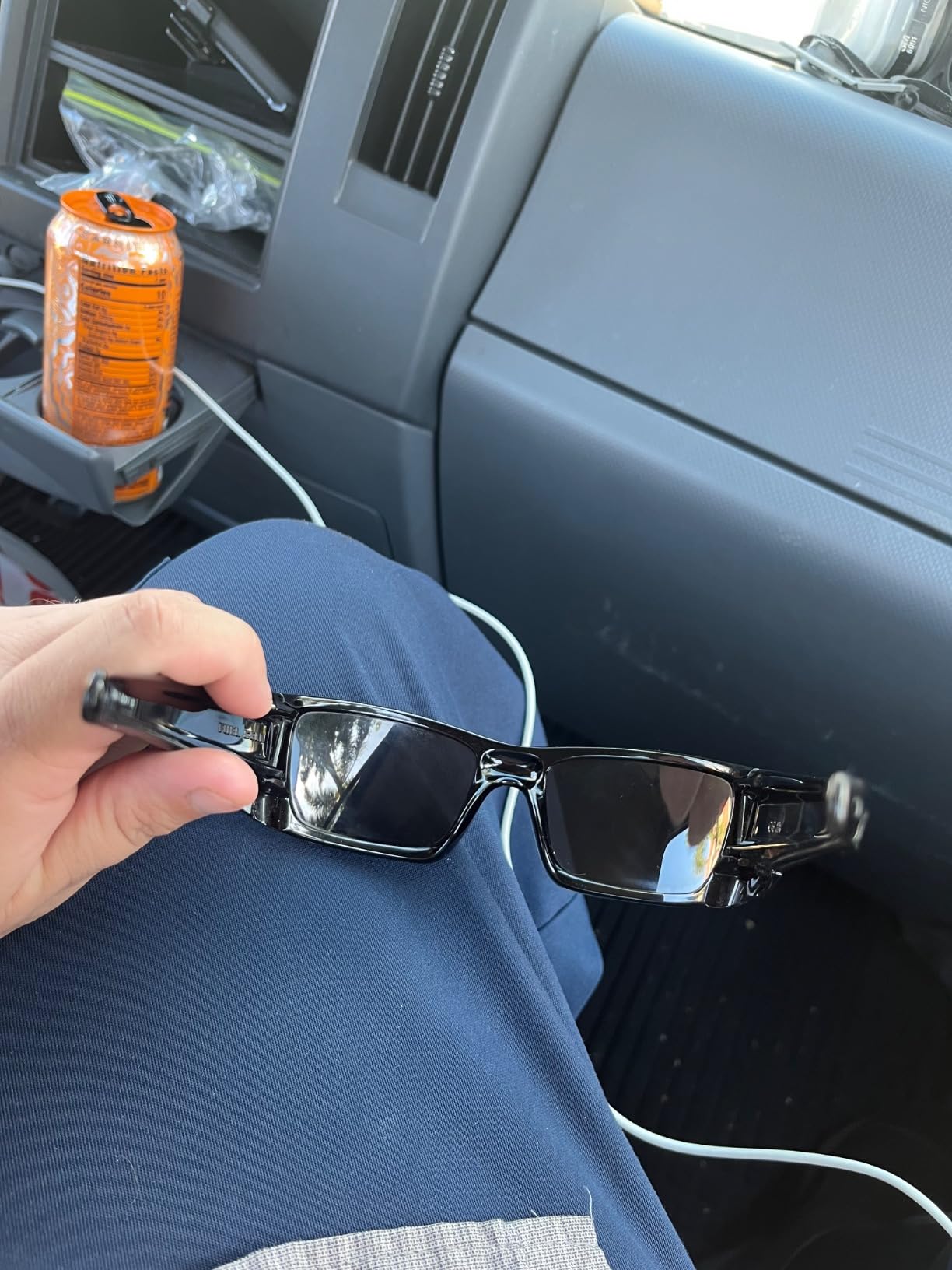 Oakley Sunglasses for Men - OO9096 Fuel Cell Rectangular Sunglasses PRIZM Lenses customer photo 2