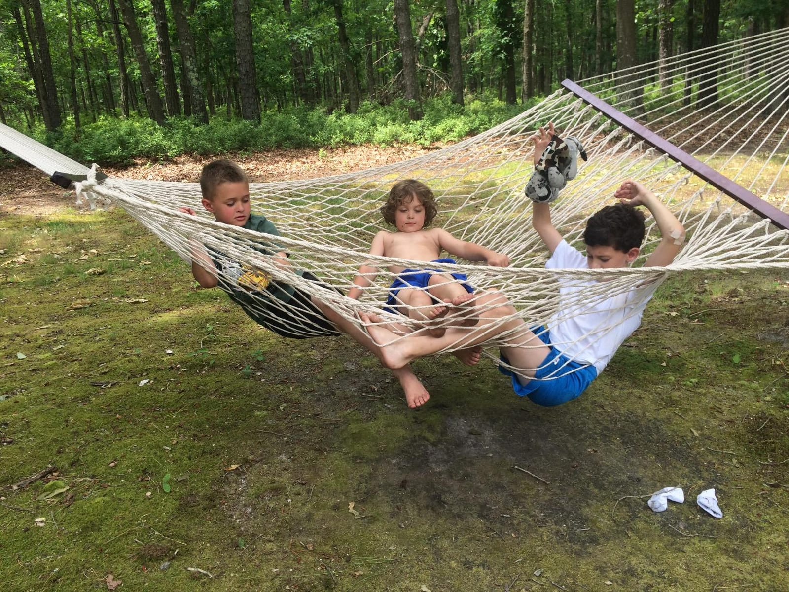 Best Choice Products 2-Person Double Hammock, Outdoor Woven Cotton Rope Hammocks for Backyard, Patio w/ Spreader Bars, Carrying Case, 450 lb Capacity customer photo 2