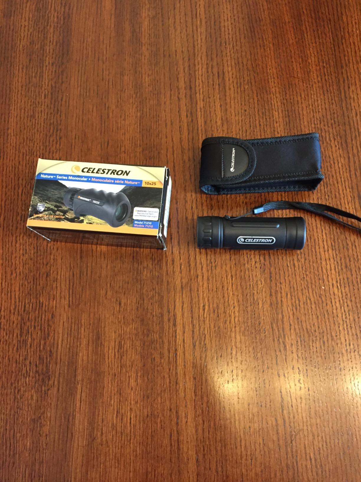 Celestron Nature 10-25 Monocular for Hiking and Wildlife Viewing | Pocket Sized Monocular, Multi-Coated Optics, BaK-4 Prism, Waterproof & Fogproof customer photo 2