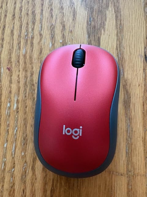 Logitech M185 Wireless Mouse, 2.4GHz with USB Mini Receiver, 12-Month Battery Life, 1000 DPI Optical Tracking, Ambidextrous, Compatible with PC, Mac, Laptop - Swift Grey customer photo 1