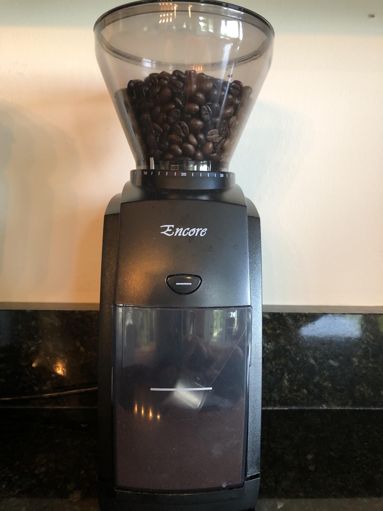 Baratza Encore Coffee Grinder ZCG485BLK, Black | Beginner-friendly grinder with powerful motor and 40mm conical steel burrs for consistent, brew-ready performance customer photo 2