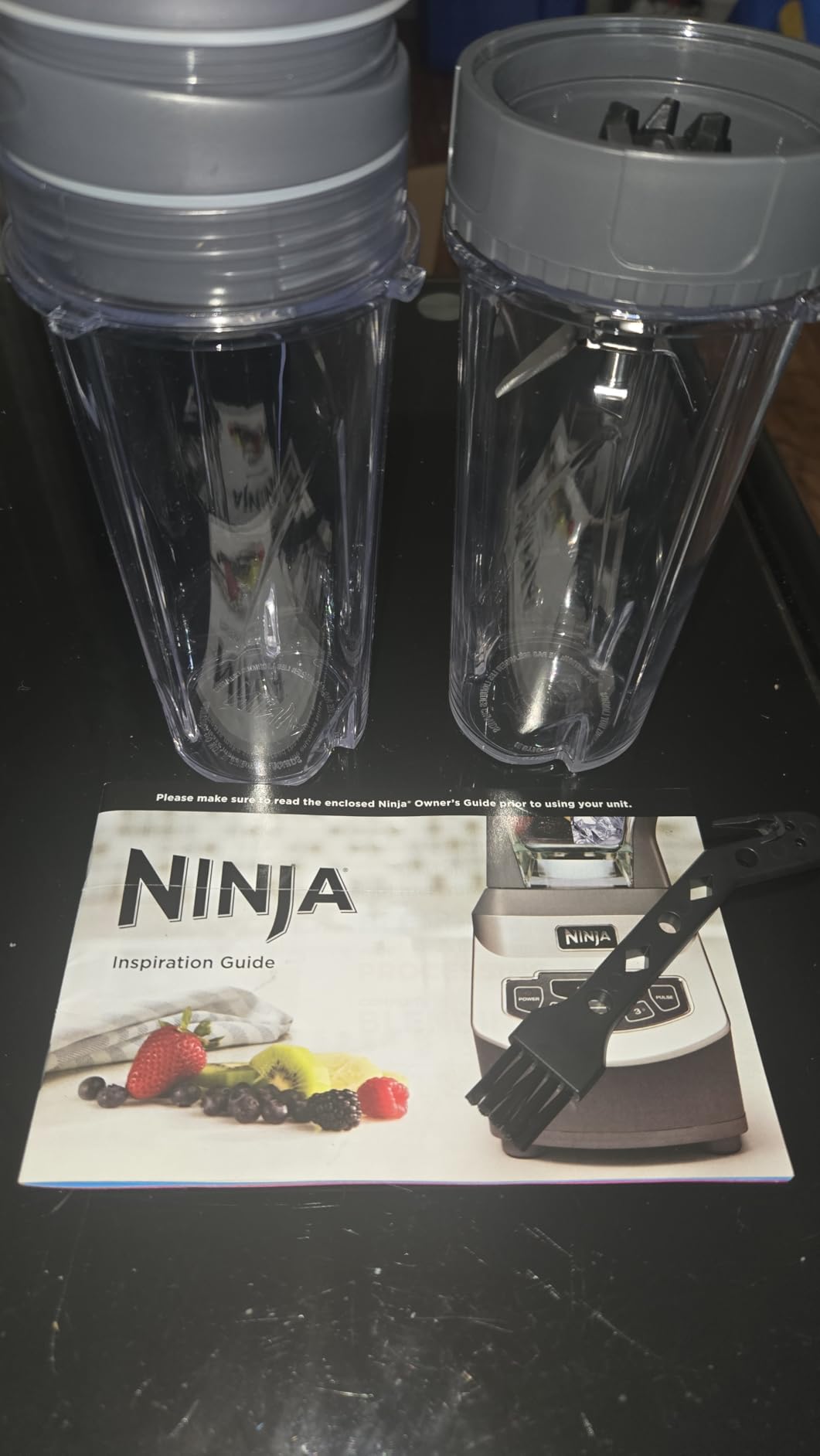 Ninja BL660 Professional Compact Smoothie & Food Processing Blender, 1100-Watts, 3 Functions, 72-oz. Pitcher, (2) 16-oz. To-Go Cups & Spout Lids, Gray customer photo 2