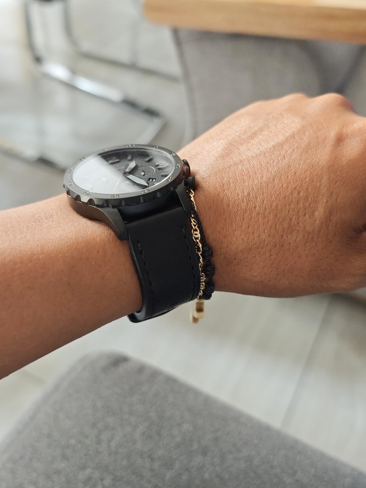 Men's Nate Quartz Chronograph Watch for Men customer photo 1