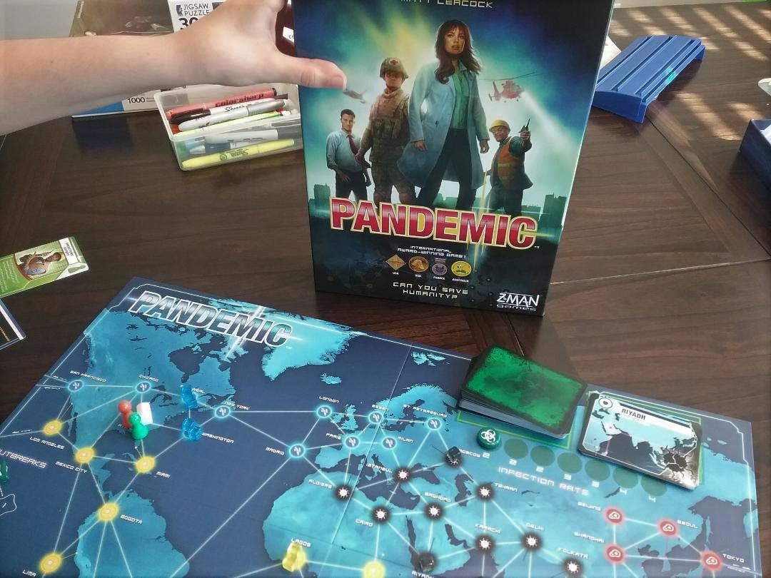 Pandemic Board Game - Cooperative Strategy for Adults & Families, Stop Global Disease Outbreaks, Adult Board Games, Teamwork & Strategy, Fun for Adults, 2-4 Players Ages 8+, 45-60 Minute Playtime customer photo 1