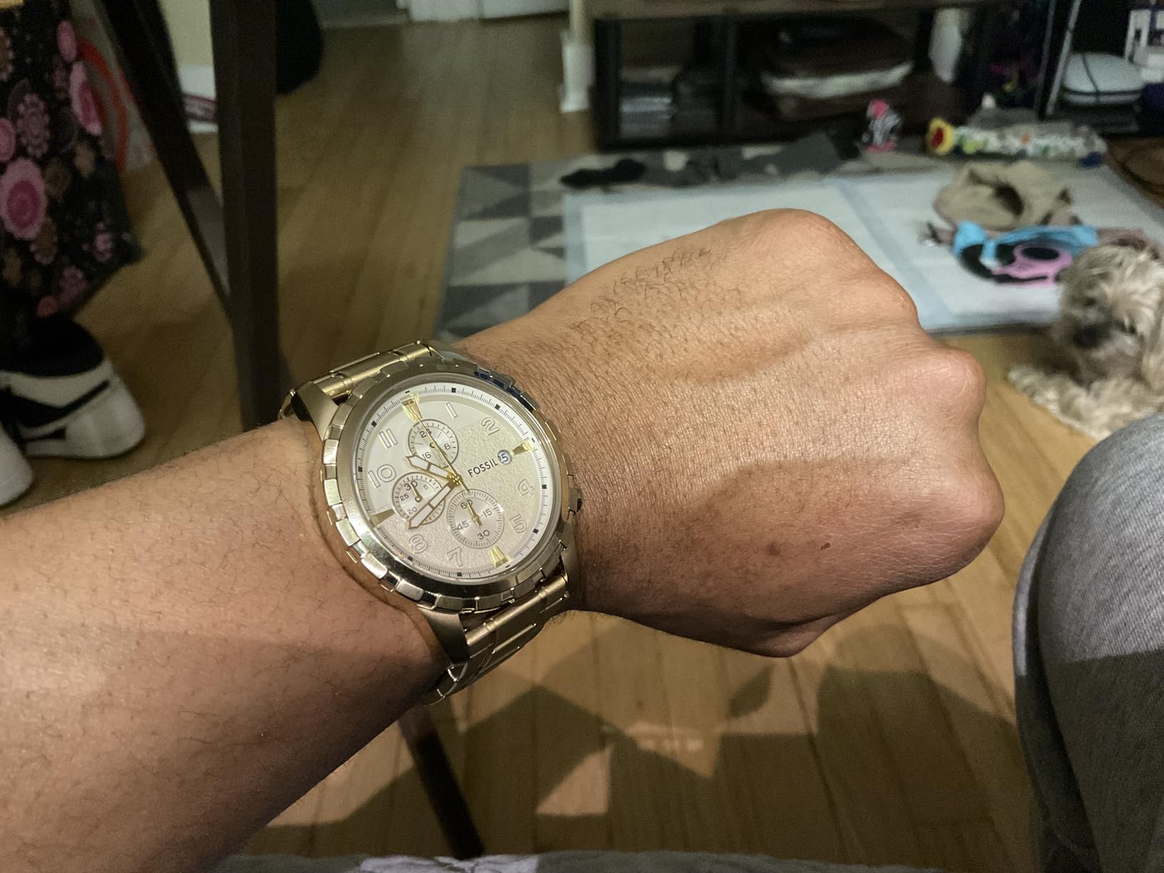 Men's Watch, Dean Quartz Stainless Steel Chronograph Watch for Men customer photo 1