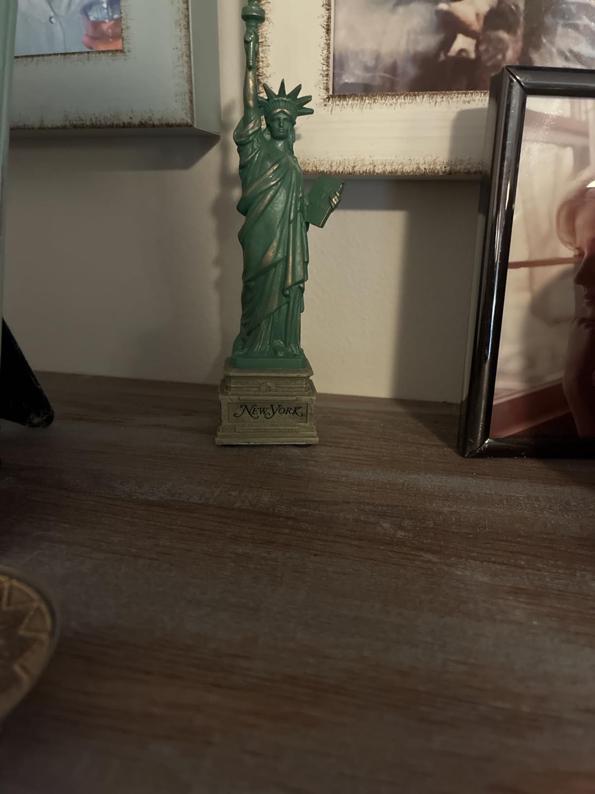 Statue of Liberty Replica 6 Inches Short Base & Copper Tint, Statue of Liberty Souvenirs, New York Souvenirs customer photo 1