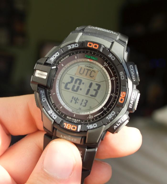 Casio Men's Pro Trek PRG-270-1 Tough Solar Triple Sensor Multifunction Digital Sport Watch customer photo 1