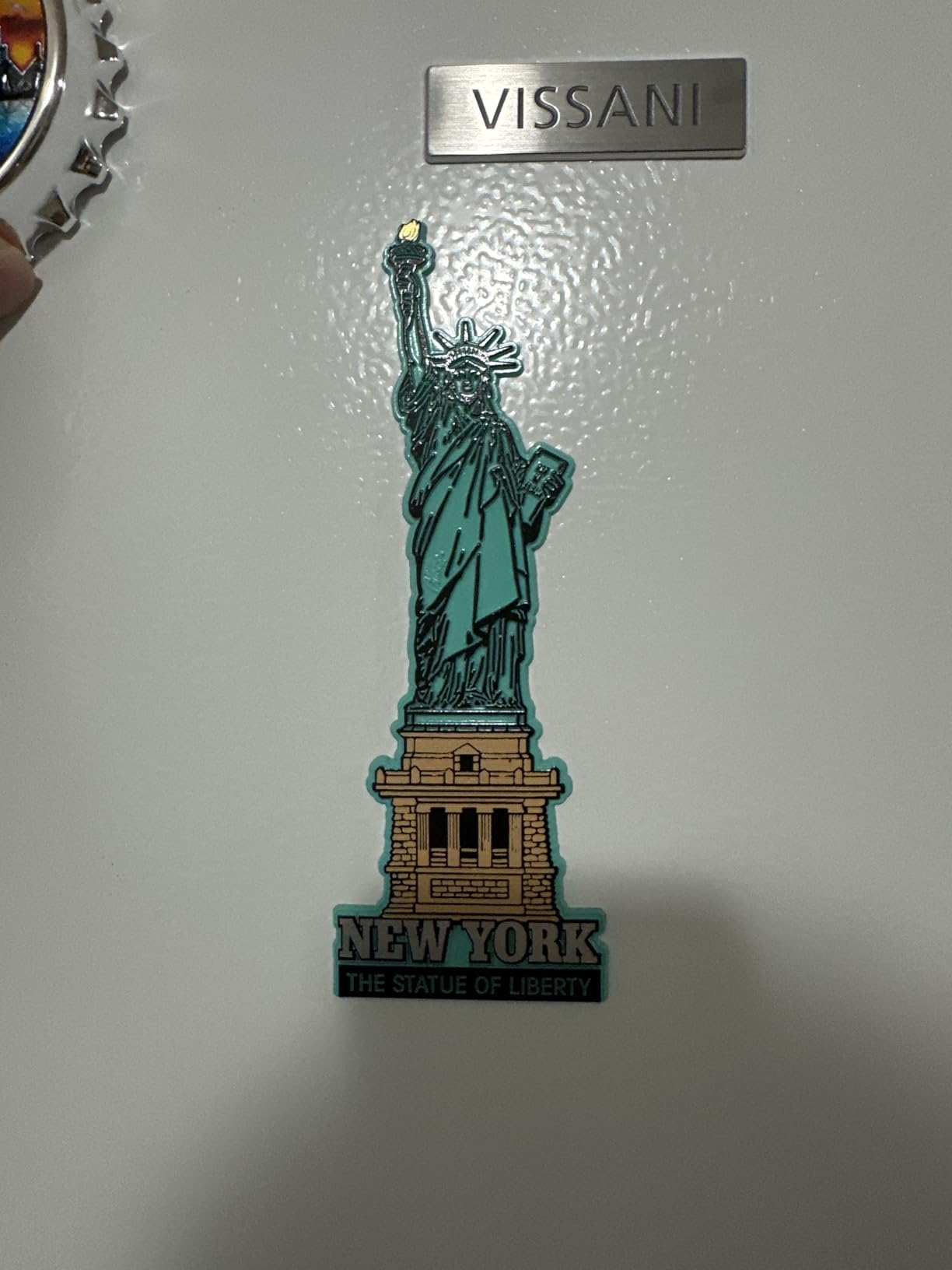 New York City Statue of Liberty Jumbo Magnet by Classic Magnets, 3D Rubber Vintage-Style Collectible Souvenirs and Gifts Made in the USA customer photo 1