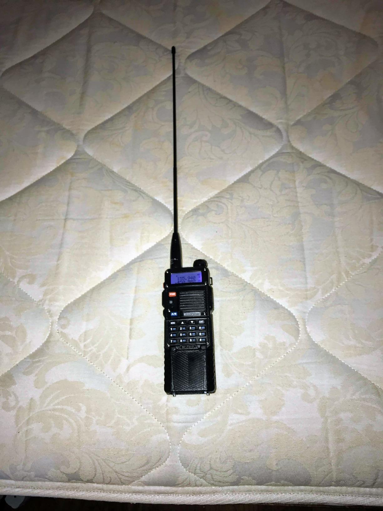 BAOFENG BF-F8HP (UV-5R 3rd Gen) 8-Watt Dual Band Two-Way Radio (136-174MHz VHF & 400-520MHz UHF) Includes Full Kit with Large Battery customer photo 2