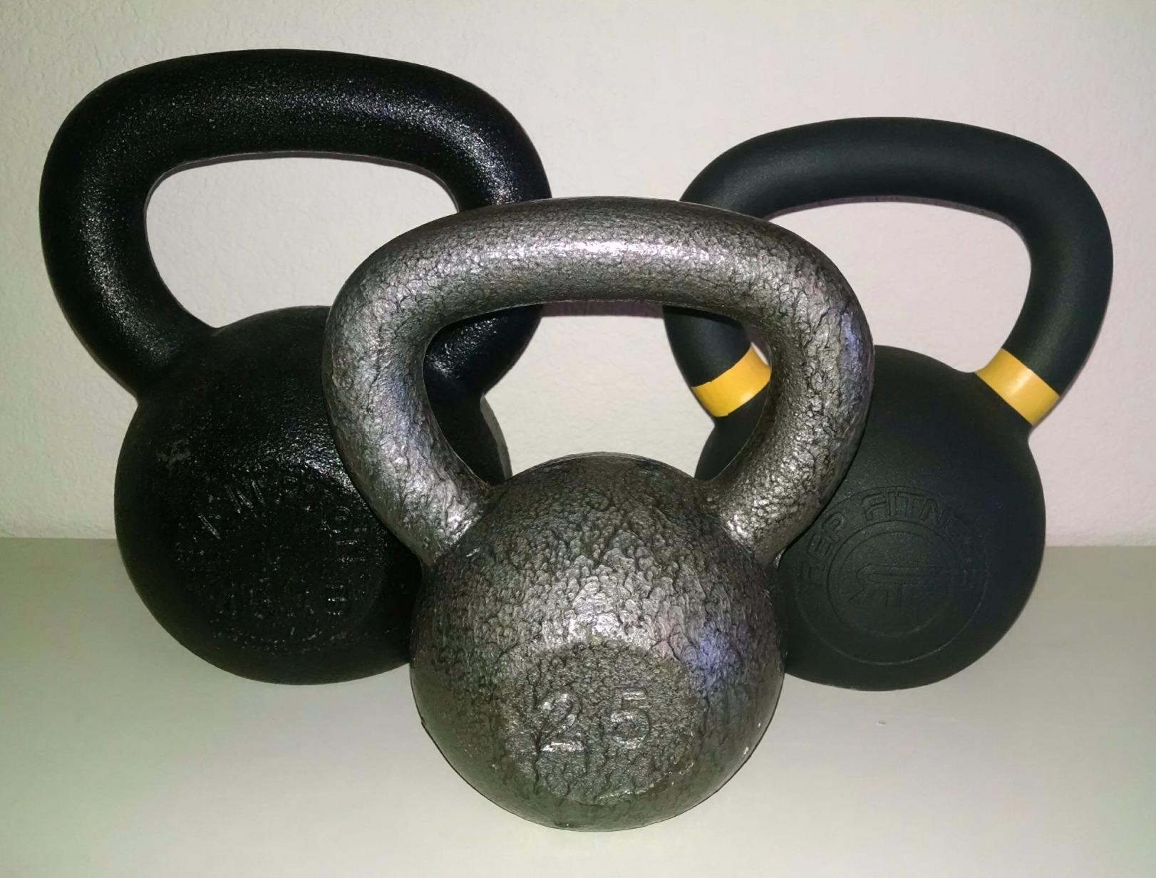 REP Fitness Kettlebell Set and Singles, 4kg to 24kg, 9lb to 53lb Weight Range, Cast Iron, Strength Exercise Training, Home Gym, Power Workout Equipment, Free Weights, Dumbbell Alternative customer photo 2