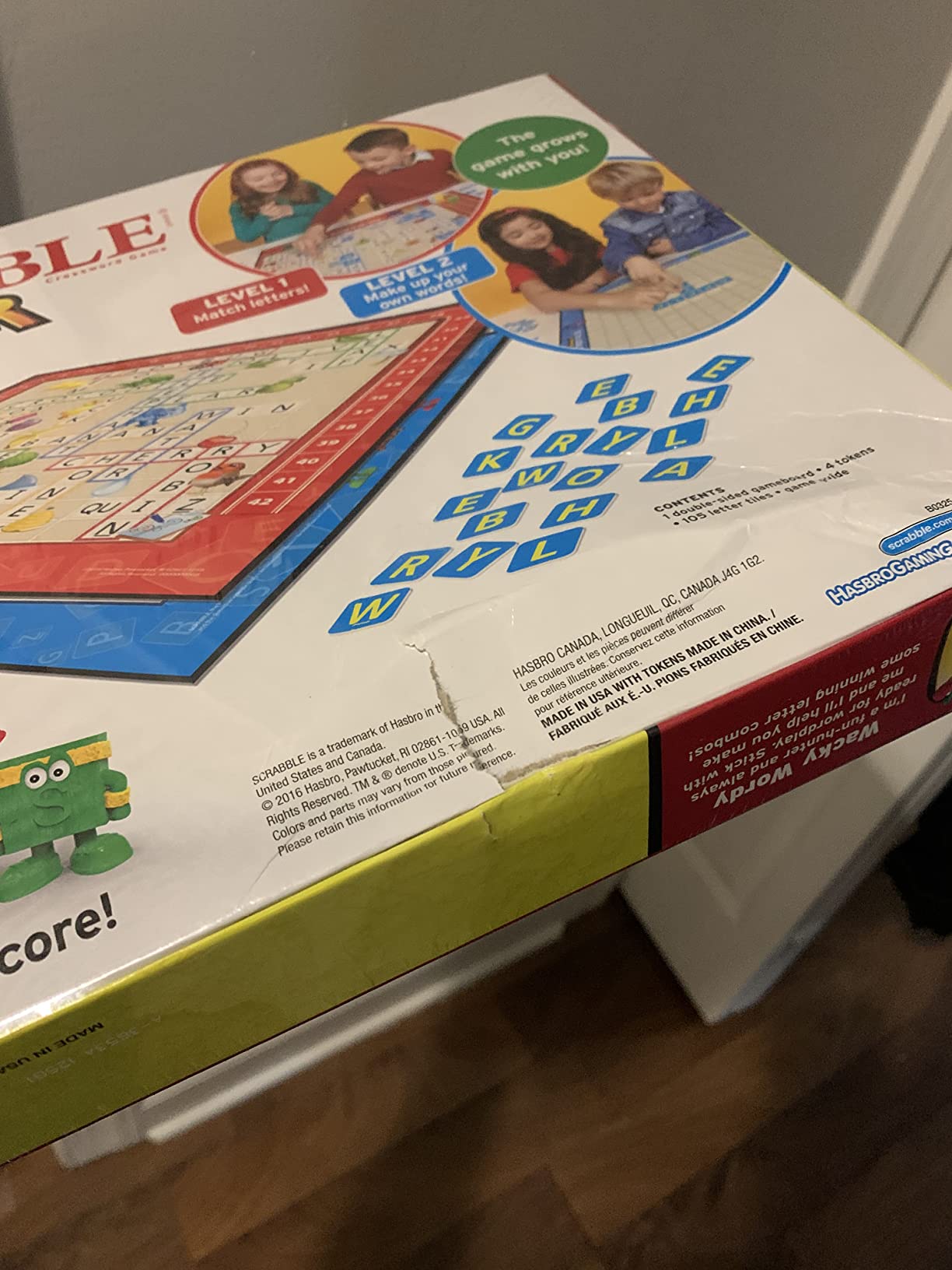 Hasbro Gaming Scrabble Junior Board Game customer photo 1