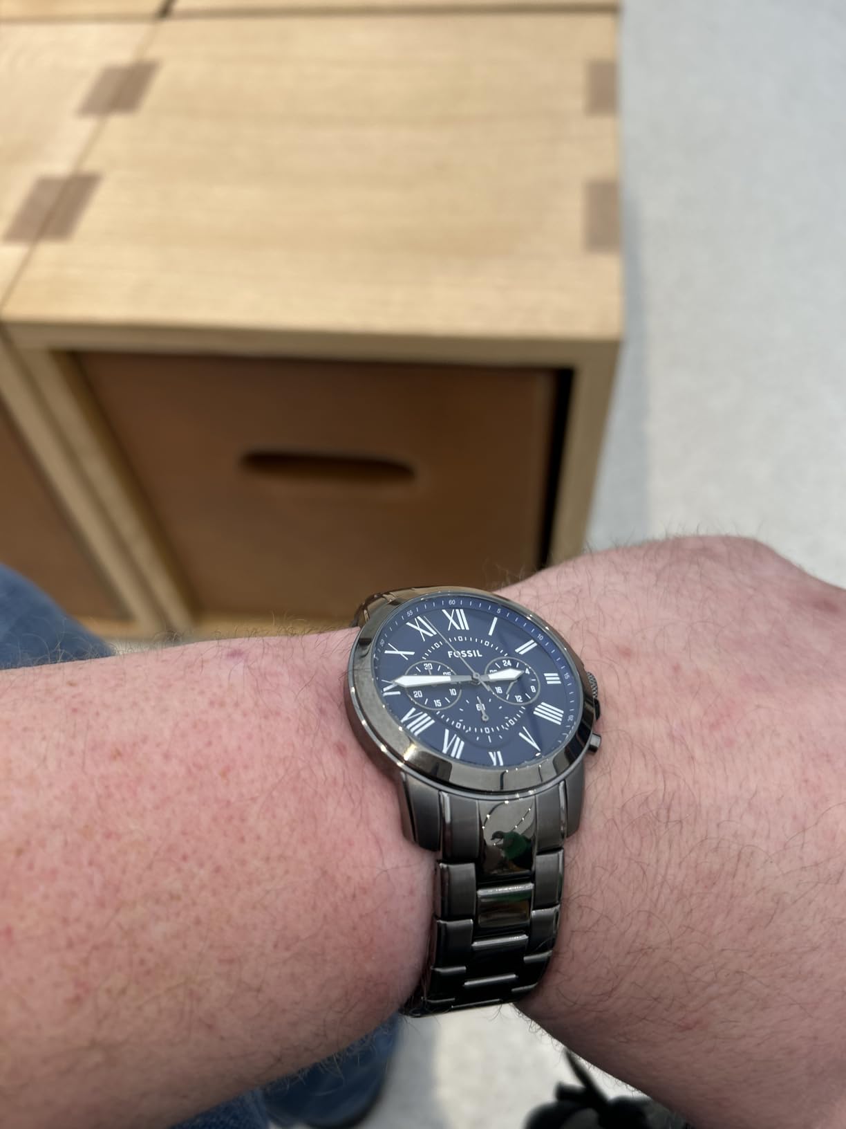 Men's Watch, Grant Quartz Chronograph Watch customer photo 1