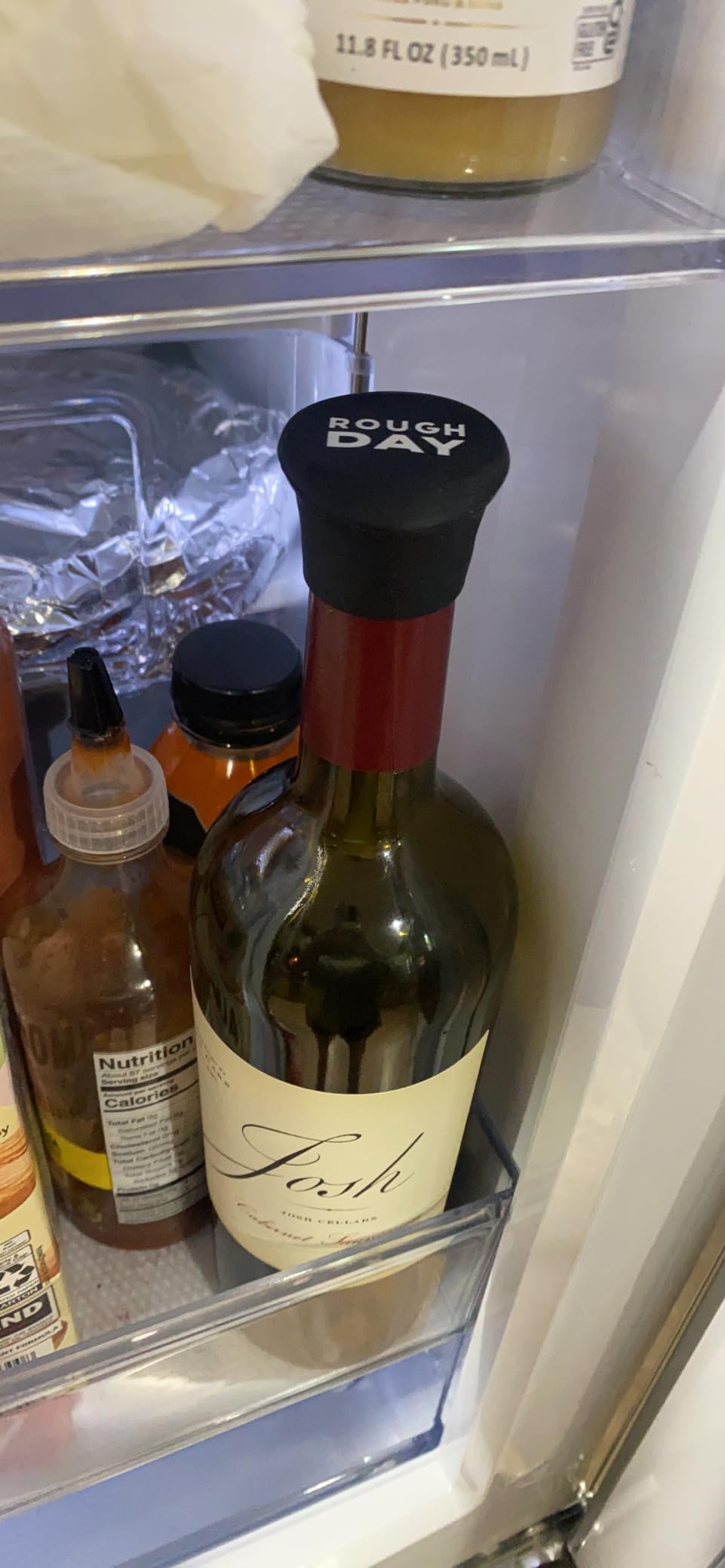 Vinakas Funny Wine Bottle Stopper Set for Wine Lovers | Funny Wine Gifts for Women & Men, Reusable Silicone Wine Toppers customer photo 1