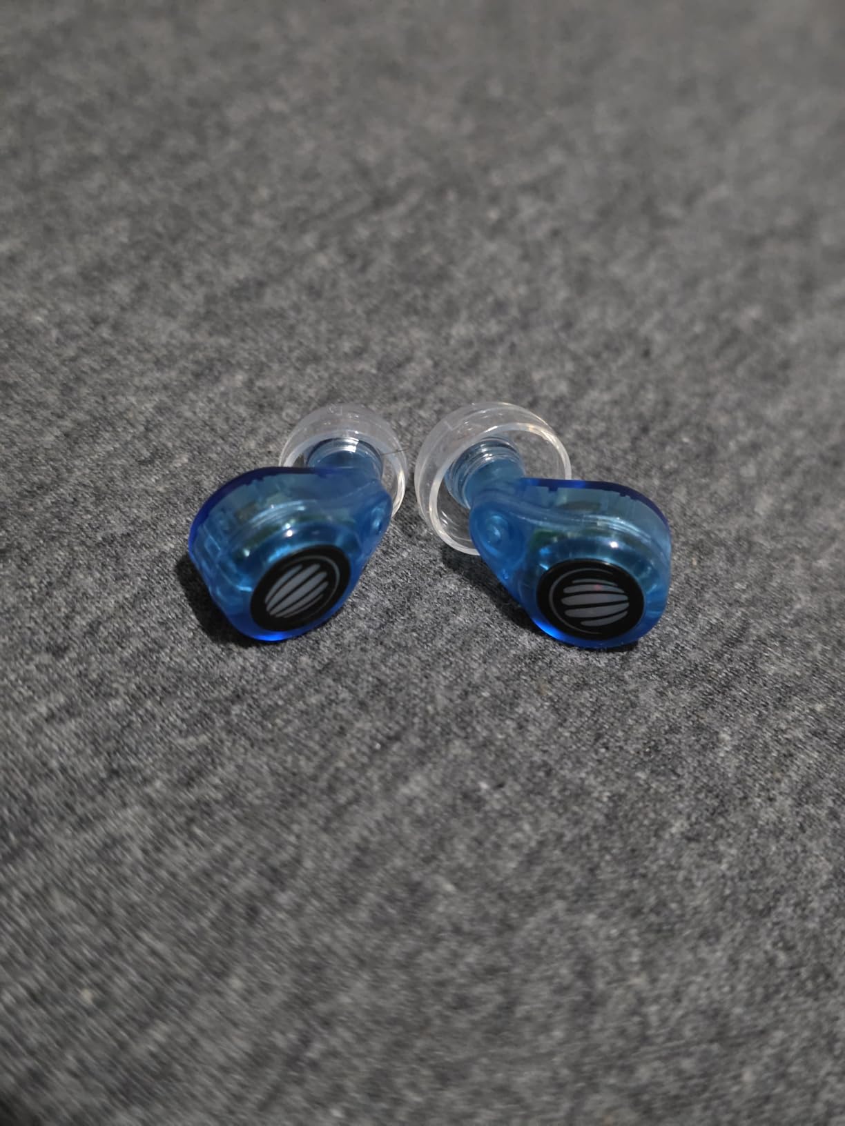 Eargasm High Fidelity Blue Earplugs for Concerts, Festivals, Musicians, DJs, Night-Life, Motorcycle Hearing Protection - Reusable Ear Plugs for High Fidelity Noise Reduction up to 21 dB customer photo 1