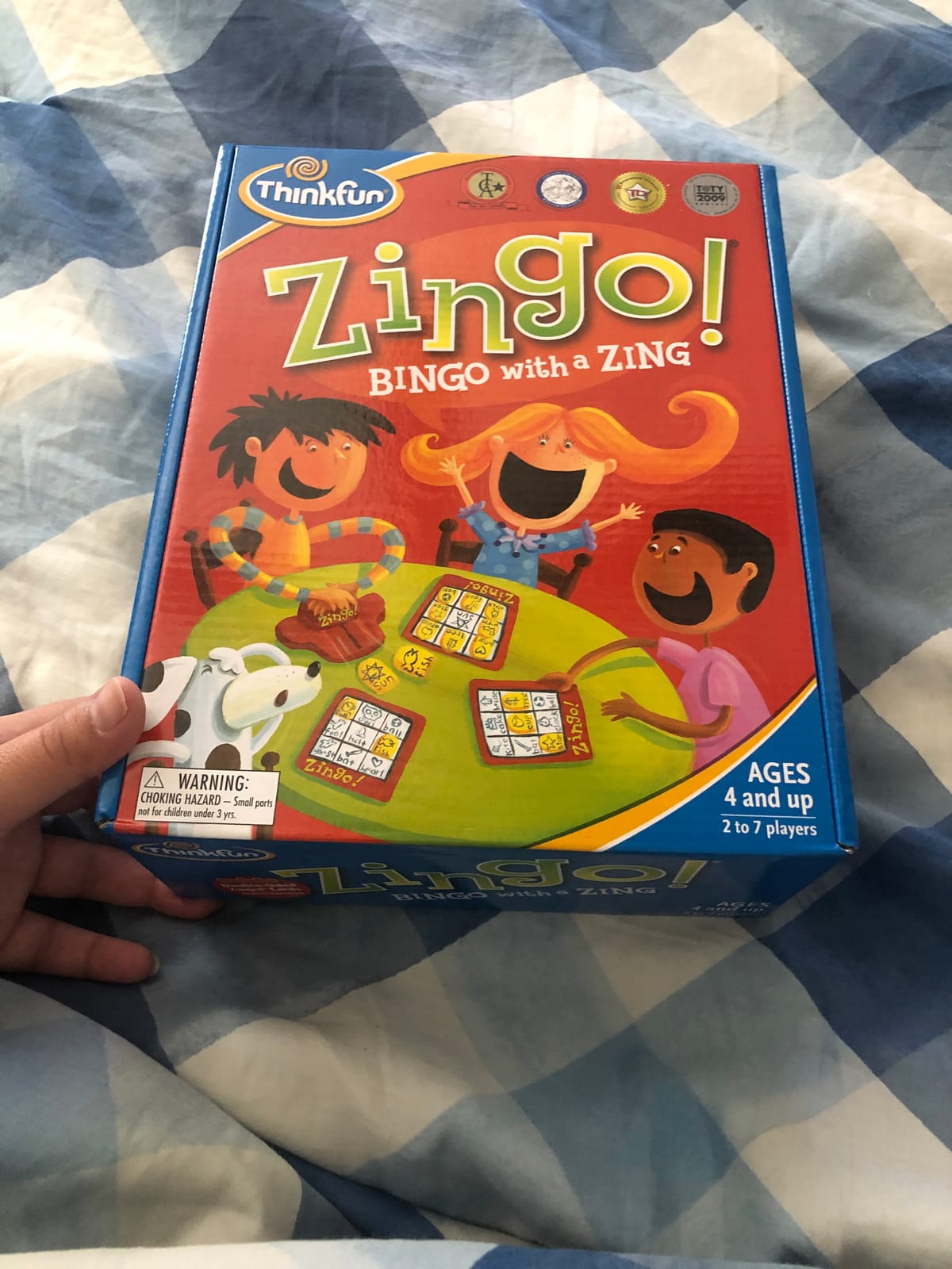 ThinkFun Zingo Bingo Award Winning Preschool Game for Pre-Readers and Early Readers Age 4 and Up customer photo 1