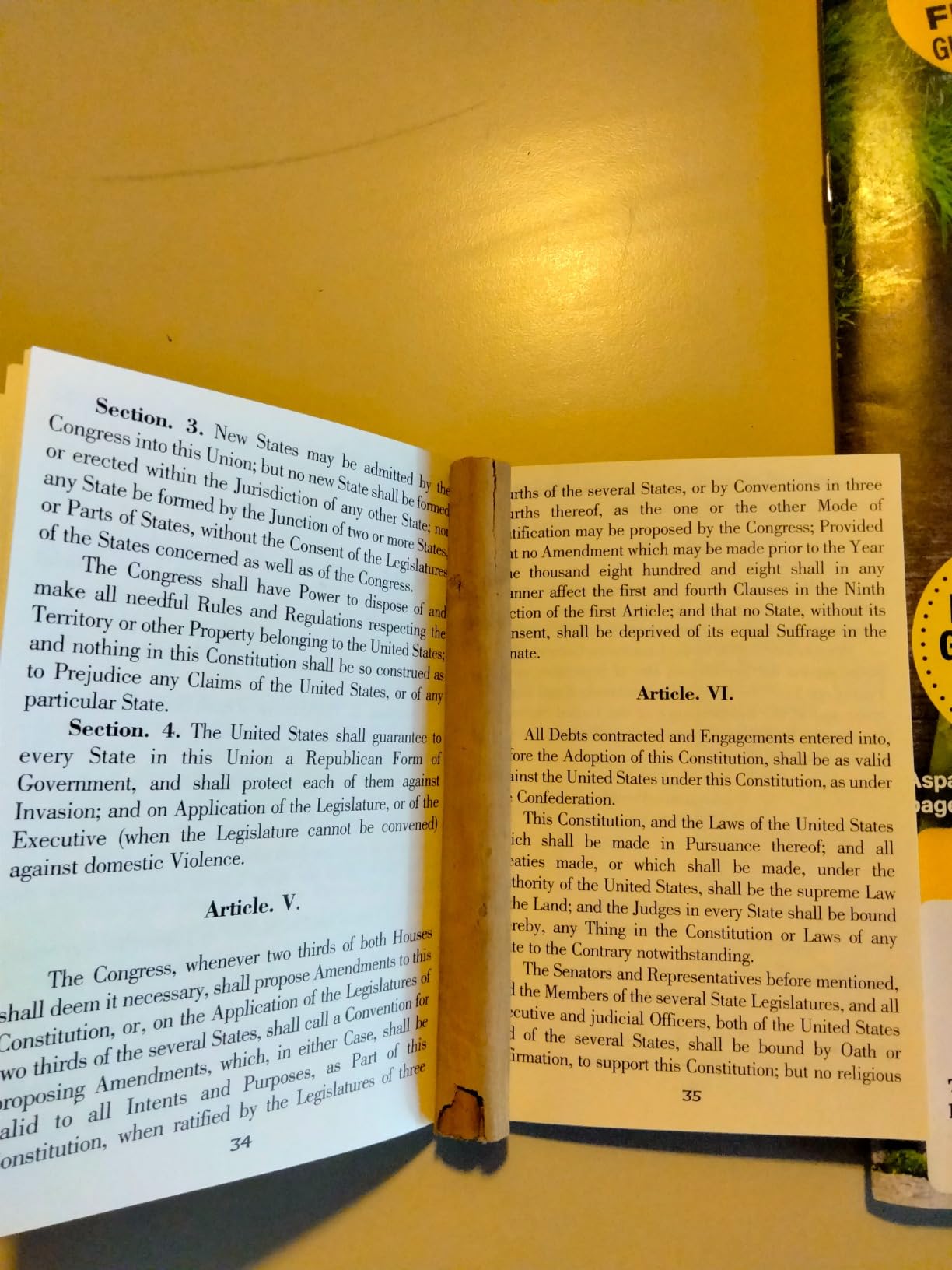 Pocket U.S. Constitution and Declaration of Independence by Cato Institute customer photo 2