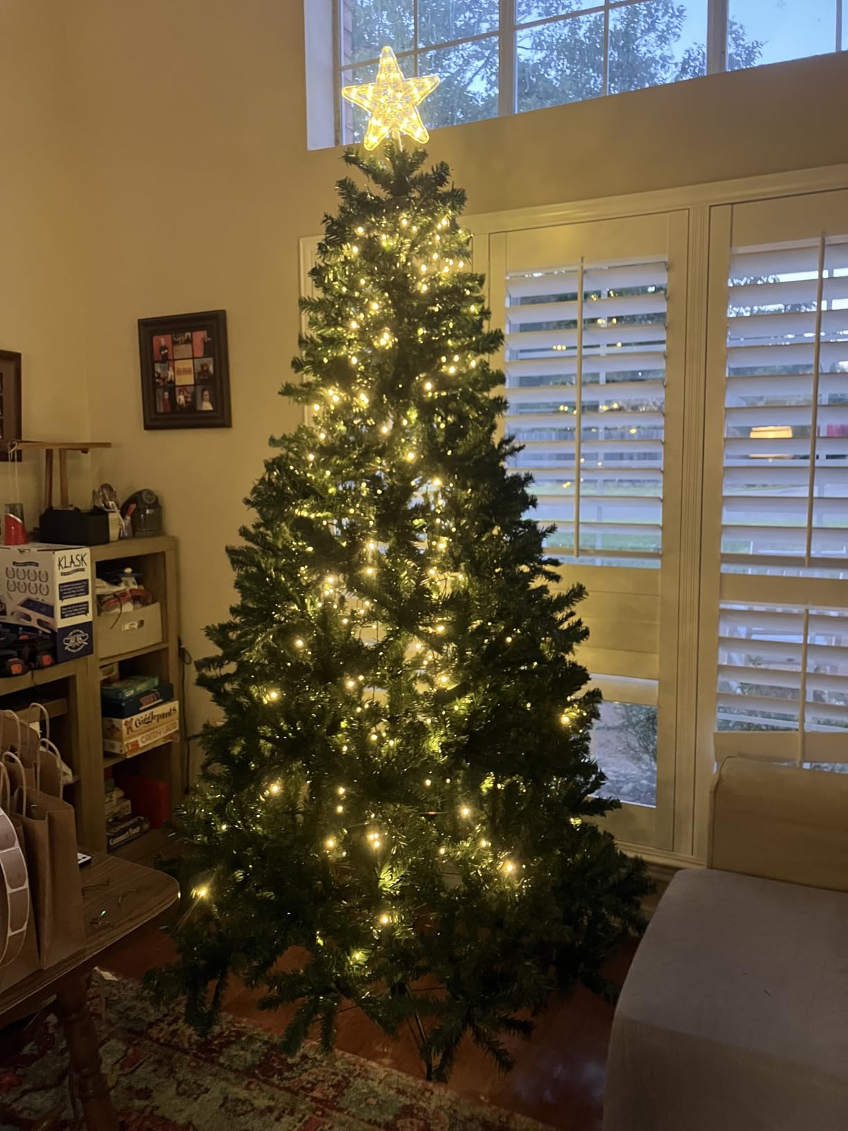 Best Choice Products Artificial Christmas Tree, 7.5ft Premium Unlit Realistic Spruce Holiday Décor w/Dense Branches, Easy Assembly, Metal Base customer photo 1