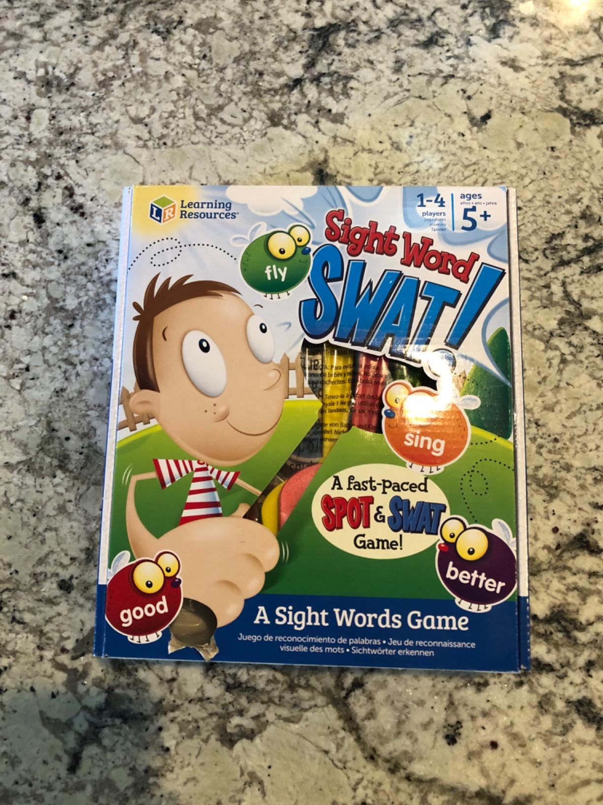Learning Resources Sight Word Swat A Sight Words Game customer photo 1